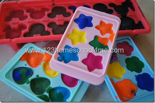 Summer Activites for Kids - Frozen Paint Summer Activites for Kids - Frozen Paint