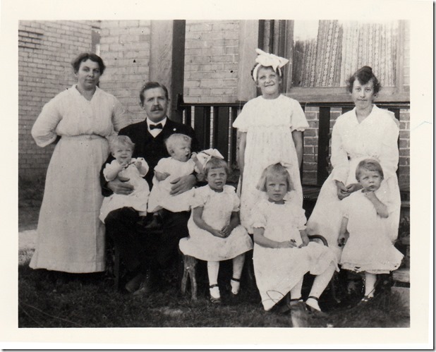 Carl and Hilda Gillberg and Family 