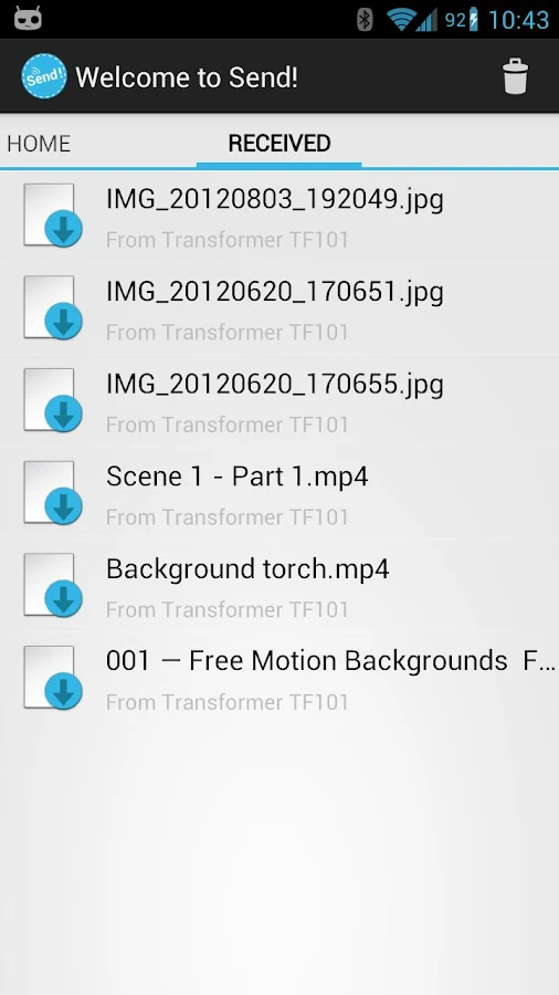 Send! Pro | File Transfer(NFC) - screenshot