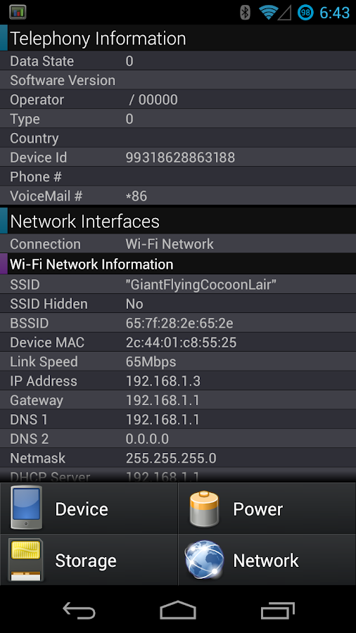 SystemPanelLite Task Manager Android