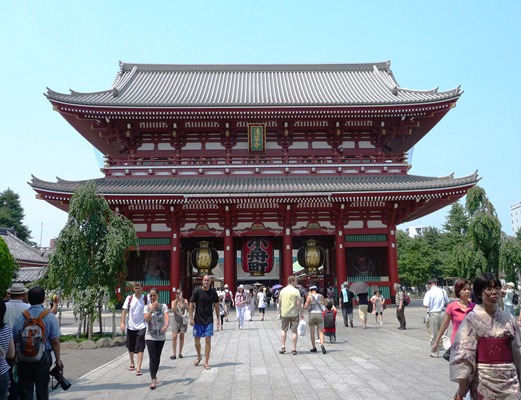 Japão - templo kaminarimon asakusa - Glória Ishizaka