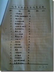 7月24日警察搜查鲍玲家后的扣押物品清单（5）