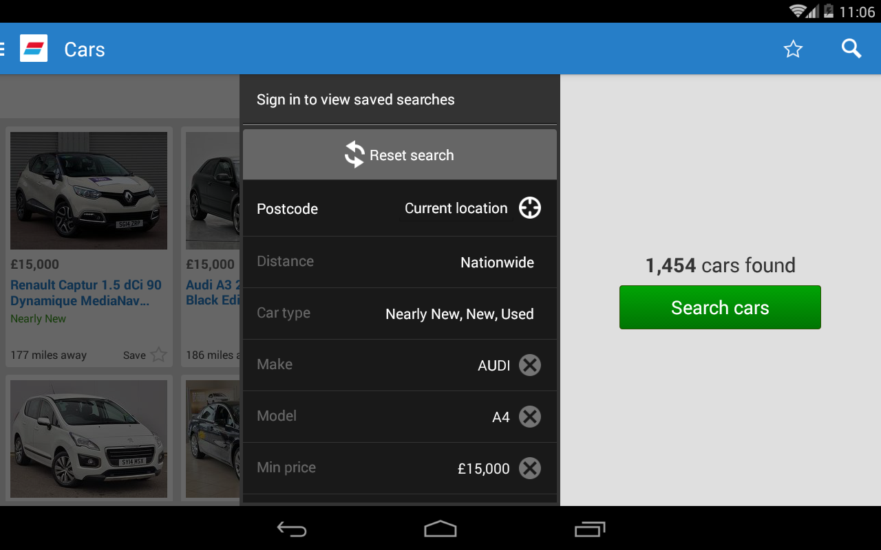 Auto Trader Screenshot