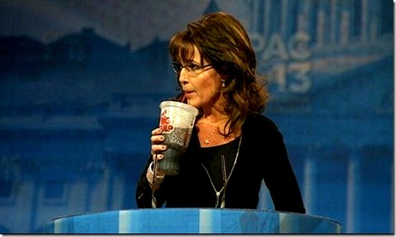Sarah Palin - Big Gulp - CPAC 2013