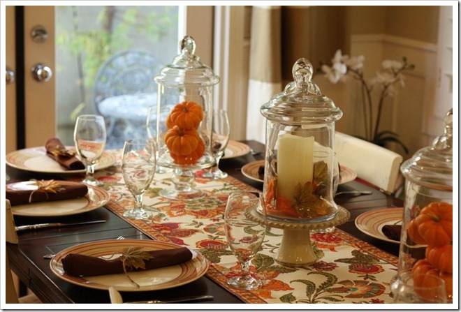 A Fall Tablescape: Birthday Dinner - A Thoughtful Place