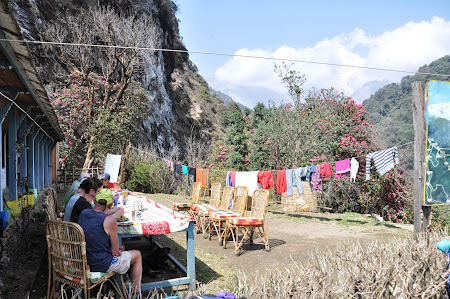 Trekking in Nepal: Pranz pe Poon Hill Trek