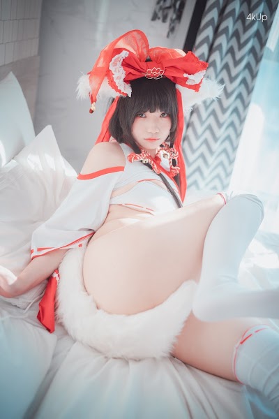 DJAWA Photo – Mimmi (밈미) Kitsune Miko (A ver)