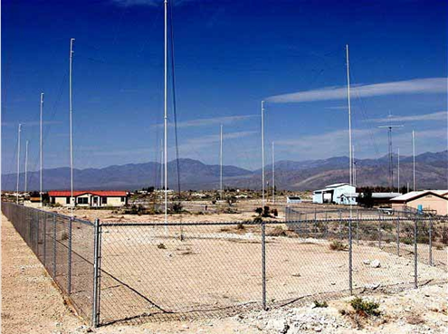 c0 Art Bell's (W6OBB) 5-Acre Antenna Farm in Pahrump, Nevada
