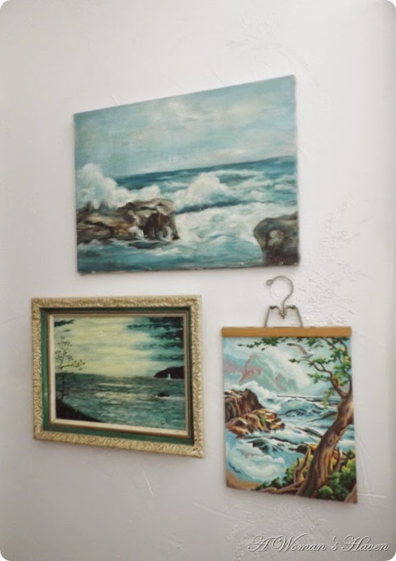 Vintage Waterscape Gallery Wall