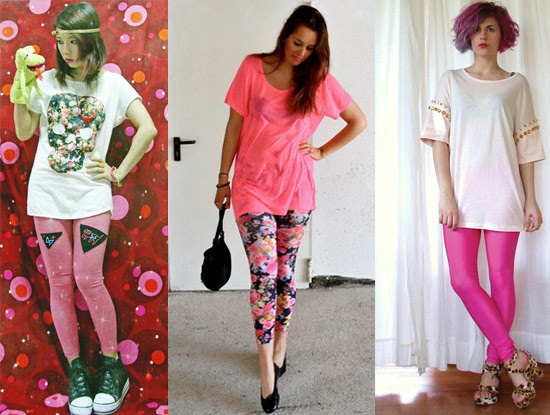 Como usar legging com camiseta