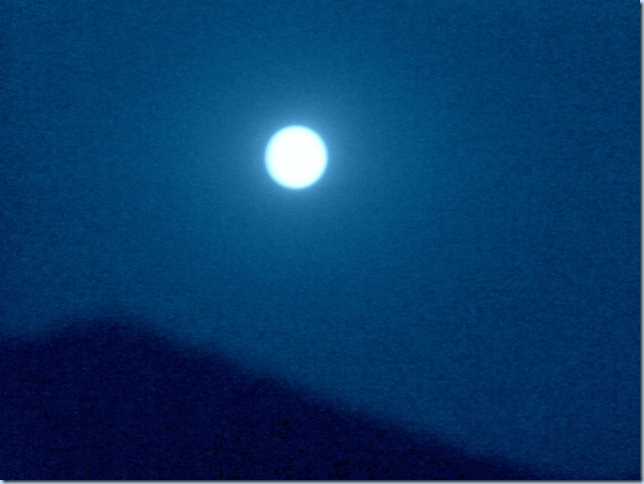 A Blue Moon.........