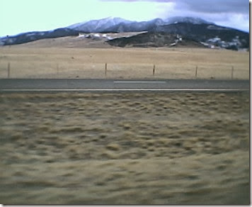The Beartooth Mountains (I think) in Montana on December 21, 2003