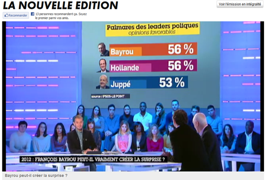 Canal Plus Resulta Bayrou