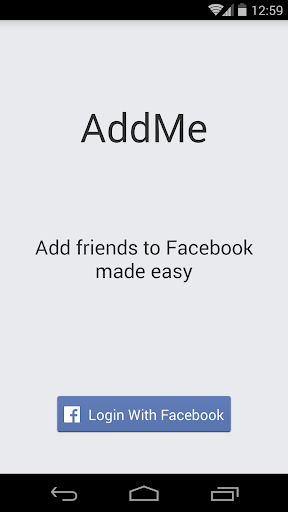 AddMe for Facebook