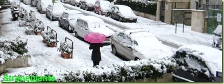 roma sotto la neve 2012