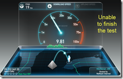 Rogers Ultimate internet too slow to run speed test ...