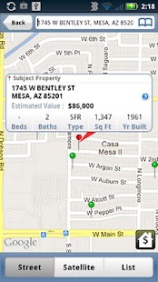 Android application Stewart Property Profiles Plus screenshot