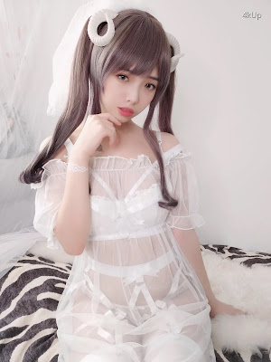 Coser@雯妹不讲道理 No.016 绵羊白色绑带