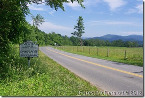 A Camp of Stonewall Jackson's, on Route 670, Madison Co. VA Marker JE-15