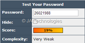 Test Your Password - Generate Strong Password