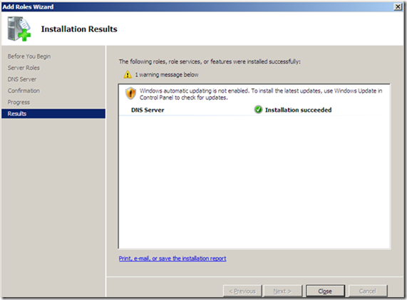 DNS INSTALLATION AND CONFIGURATION (7)