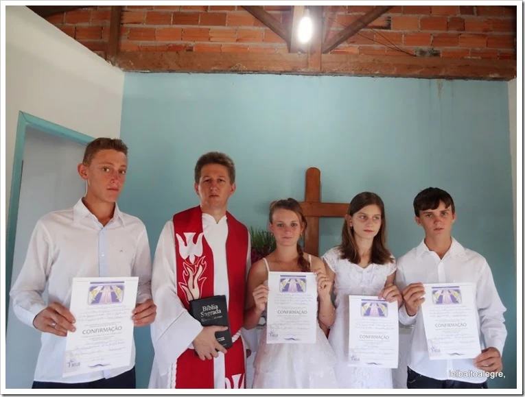 Osni, Pastor, Anna Paula, Elisa, Bruno