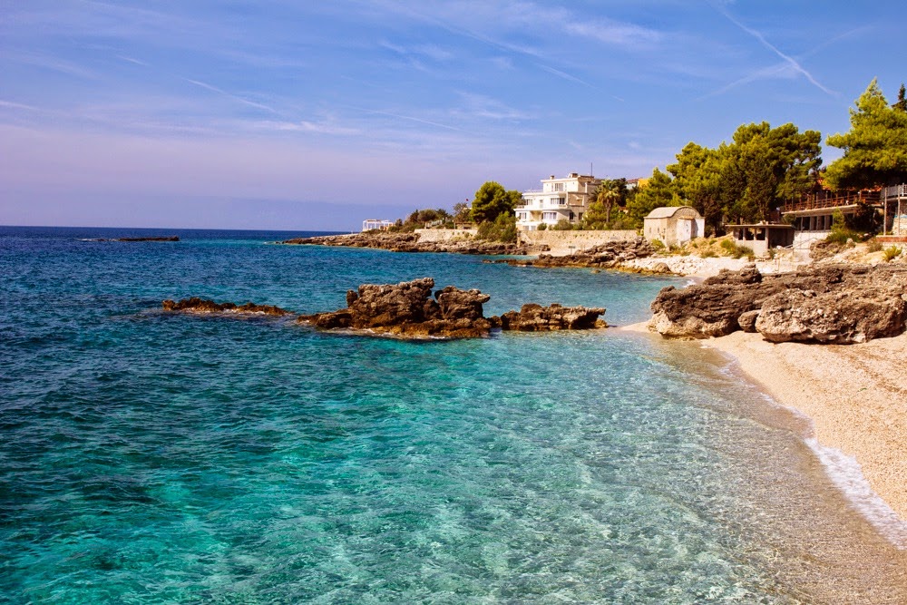 Pixelgraffic: Dhermia beach, Albania, Balkan, Europe