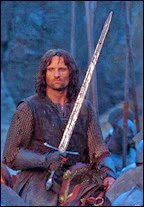 Aragorn the heir of Isildur & righteous hero amongst men