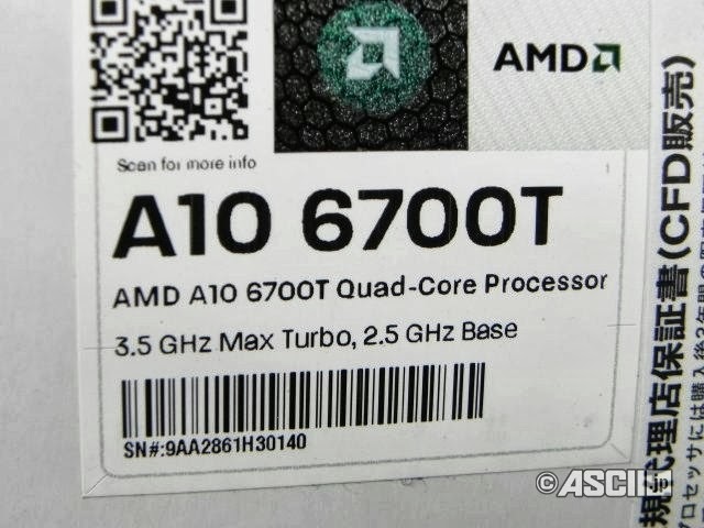 AMD A10 6700T