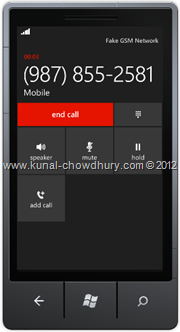 Screenshot 6 : How to Save Phone Number in WP7 using the SavePhoneNumberTask?