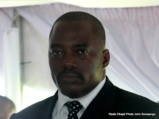 Le président Joseph Kabila. Radio Okapi/ Ph. John Bompengo