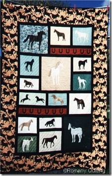 Horse quilt