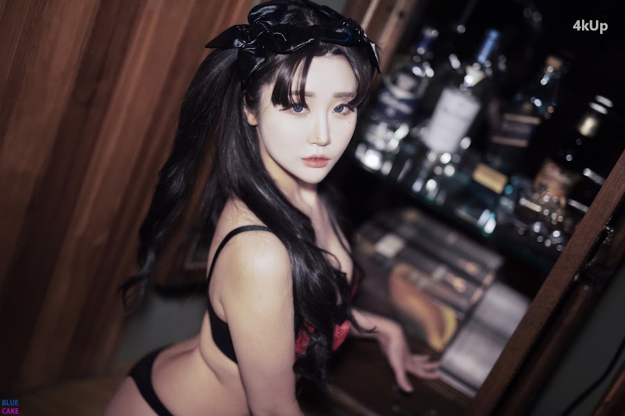 [BLUECAKE] Bomi (보미) & Zia (지아) Fate Saber x Thosaka Rin – Lingerie.Ver