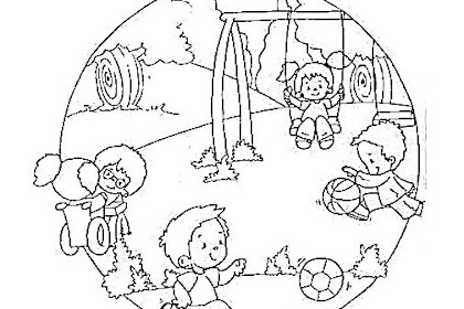 Dibujar Faciles Derechos De Los Niños Para Colorear E Imprimir