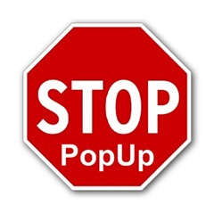 stop popup