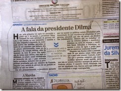 A fala da presidente Dilma - www.rsnoticias.net