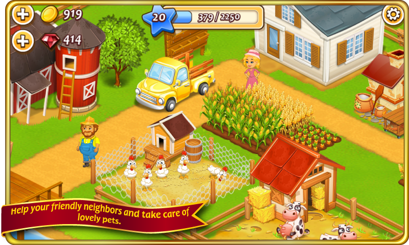 Play Hay Day Farm Game