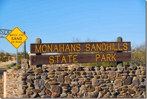 Momahans Sandhills Sign