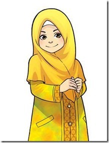 Koleksi Gambar Kartun Ana Muslim Comel Terbaru 2020 