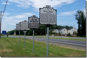 Bull Run Battlefields marker on U.S. Route 29 west of battlefield.