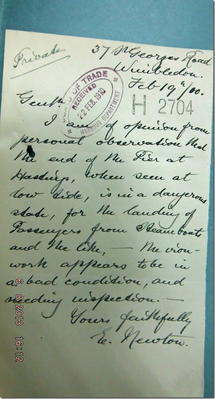 1900 letter of concern