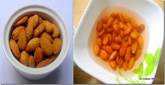 Blanched Almonds at home recipe1
