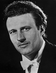 Sir Colin Davis at the time of his Metropolitan Opera début in Peter Grimes, 1967 [Photo by the MET]