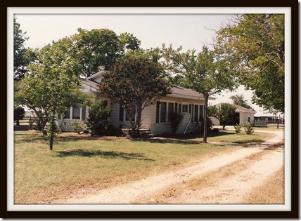 Barry, Texas home, where I grew up.