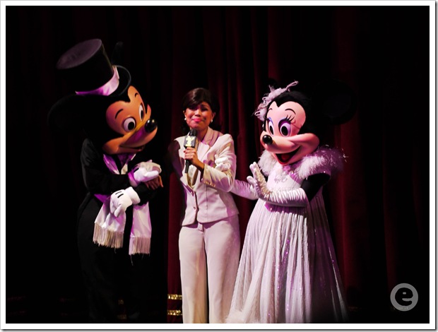 Raki/Bebe with Mickey and Minnie