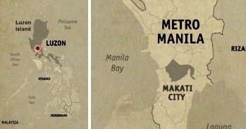 Makati Location Map