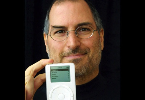 2001 First iPod steve jobs