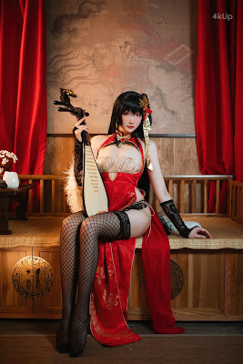 Coser@瓜希酱 大凤旗袍