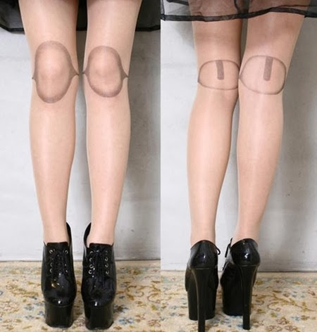 Medias Rodilla de Muñeca (Fake Doll Knee Joint Tights)