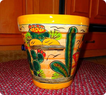 painted pot